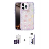 MARSİLYAN™- iPhone 16 Pro Max Kılıf Odak Prime - Siyah Bilvis 3X AR Hayalet Cam Ekran Koruyucu + Bilvis Titan Kamera Lens - GS