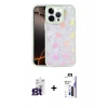 MARSİLYAN™- iPhone 16 Pro Max Kılıf Odak Prime - Siyah Bilvis 3X AR Hayalet Cam Ekran Koruyucu + Bilvis Titan Kamera Lens - TMGI