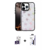 MARSİLYAN™- iPhone 16 Pro Max Kılıf Odak Prime - Siyah Bilvis 3X AR Hayalet Cam Ekran Koruyucu + Bilvis Titan Kamera Lens - TMGI