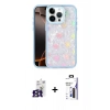 MARSİLYAN™- iPhone 16 Pro Max Kılıf Odak Prime - Siyah Bilvis 3X AR Hayalet Cam Ekran Koruyucu + Bilvis Titan Kamera Lens - TMGI
