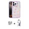 MARSİLYAN™- iPhone 16 Pro Max Kılıf Odak Prime - Siyah Bilvis 3X AR Hayalet Cam Ekran Koruyucu + Pers Alüminyum Kamera Lens - GS