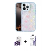 MARSİLYAN™- iPhone 16 Pro Max Kılıf Odak Prime - Siyah Bilvis 3X AR HD Cam Ekran Koruyucu + Bilvis Titan Kamera Lens - SH