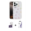 MARSİLYAN™- iPhone 16 Pro Max Kılıf Odak Prime - Siyah Bilvis 3X AR HD Cam Ekran Koruyucu + Bilvis Titan Kamera Lens - GS