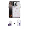 MARSİLYAN™- iPhone 16 Pro Max Kılıf Odak Prime - Siyah Bilvis 3X AR HD Cam Ekran Koruyucu + Bilvis Titan Kamera Lens - SH