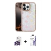 MARSİLYAN™- iPhone 16 Pro Max Kılıf Odak Prime - Siyah Bilvis 3X AR HD Cam Ekran Koruyucu + Bilvis Titan Kamera Lens - GS