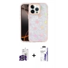 MARSİLYAN™- iPhone 16 Pro Max Kılıf Odak Prime - Siyah Bilvis 3X AR HD Cam Ekran Koruyucu + Bilvis Titan Kamera Lens - SH