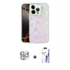 MARSİLYAN™- iPhone 16 Pro Max Kılıf Odak Prime - Siyah Bilvis 3X AR HD Cam Ekran Koruyucu + Pers Alüminyum Kamera Lens - GS