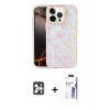 MARSİLYAN™- iPhone 16 Pro Max Kılıf Odak Prime - Siyah Bilvis 3X AR HD Cam Ekran Koruyucu + PVD Metal Kamera Lens - GS