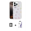 MARSİLYAN™- iPhone 16 Pro Max Kılıf Odak Prime - Siyah Bilvis 3X AR HD Cam Ekran Koruyucu + PVD Metal Kamera Lens - GS