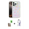 MARSİLYAN™- iPhone 16 Pro Max Kılıf Odak Prime - Siyah Bilvis 3X AR HD Cam Ekran Koruyucu + Raze Metal Kamera Lens - CLTM