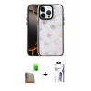 MARSİLYAN™- iPhone 16 Pro Max Kılıf Odak Prime - Siyah Bilvis 3X AR HD Cam Ekran Koruyucu + Raze Metal Kamera Lens - CLTM