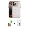 MARSİLYAN™- iPhone 16 Pro Max Kılıf Odak Prime - Siyah Bilvis 3X AR HD Cam Ekran Koruyucu + Raze Metal Kamera Lens - CLTM