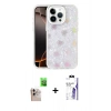 MARSİLYAN™- iPhone 16 Pro Max Kılıf Odak Prime - Siyah Bilvis 3X AR HD Cam Ekran Koruyucu + Raze Metal Kamera Lens - NLGY