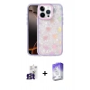 MARSİLYAN™- iPhone 16 Pro Max Kılıf Odak Prime - Siyah Bilvis 5in1 3D Magic Cam Ekran Koruyucu + Bilvis Titan Kamera Lens - TMGI