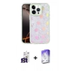 MARSİLYAN™- iPhone 16 Pro Max Kılıf Odak Prime - Siyah Bilvis 5in1 3D Magic Cam Ekran Koruyucu + Bilvis Titan Kamera Lens - TMGI