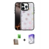 MARSİLYAN™- iPhone 16 Pro Max Kılıf Odak Prime - Siyah Bilvis 5in1 3D Magic Cam Ekran Koruyucu + Raze Metal Kamera Lens - CLTM