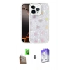 MARSİLYAN™- iPhone 16 Pro Max Kılıf Odak Prime - Siyah Bilvis 5in1 3D Magic Cam Ekran Koruyucu + Raze Metal Kamera Lens - CLTM
