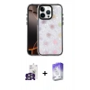 MARSİLYAN™- iPhone 16 Pro Max Kılıf Odak Prime - Siyah Bilvis 5in1 3D Magic Cam Ekran Koruyucu + Bilvis Titan Kamera Lens - GS