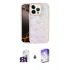 MARSİLYAN™- iPhone 16 Pro Max Kılıf Odak Prime - Siyah Bilvis 5in1 3D Magic Cam Ekran Koruyucu + Bilvis Titan Kamera Lens - GS