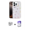 MARSİLYAN™- iPhone 16 Pro Max Kılıf Odak Prime - Siyah Bilvis 5in1 3D Magic Cam Ekran Koruyucu + Pers Alüminyum Kamera Lens - GS