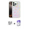MARSİLYAN™- iPhone 16 Pro Max Kılıf Odak Prime - Siyah Bilvis 5in1 3D Magic Cam Ekran Koruyucu + Pers Alüminyum Kamera Lens - GS