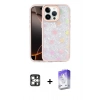 MARSİLYAN™- iPhone 16 Pro Max Kılıf Odak Prime - Siyah Bilvis 5in1 3D Magic Cam Ekran Koruyucu + PVD Metal Kamera Lens - GS