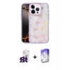 MARSİLYAN™- iPhone 16 Pro Max Kılıf Odak Prime - Siyah Bilvis 5in1 3D Magic Cam Ekran Koruyucu + Bilvis Titan Kamera Lens - SH