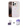 MARSİLYAN™- iPhone 16 Pro Max Kılıf Odak Prime - Siyah Bilvis 5in1 3D Magic Cam Ekran Koruyucu + Bilvis Titan Kamera Lens - SH