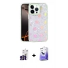 MARSİLYAN™- iPhone 16 Pro Max Kılıf Odak Prime - Siyah Bilvis 5in1 5D Magic Hayalet Cam Ekran Koruyucu + Bilvis Titan Kamera Lens - TMGI