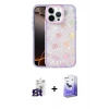 MARSİLYAN™- iPhone 16 Pro Max Kılıf Odak Prime - Siyah Bilvis 5in1 5D Magic Hayalet Cam Ekran Koruyucu + Bilvis Titan Kamera Lens - TMGI