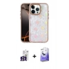 MARSİLYAN™- iPhone 16 Pro Max Kılıf Odak Prime - Siyah Bilvis 5in1 5D Magic Hayalet Cam Ekran Koruyucu + Bilvis Titan Kamera Lens - TMGI