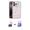 MARSİLYAN™- iPhone 16 Pro Max Kılıf Odak Prime - Siyah Bilvis 5in1 5D Magic Hayalet Cam Ekran Koruyucu + Bilvis Titan Kamera Lens - SH