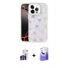 MARSİLYAN™- iPhone 16 Pro Max Kılıf Odak Prime - Siyah Bilvis 5in1 5D Magic Hayalet Cam Ekran Koruyucu + Bilvis Titan Kamera Lens - TMGI