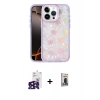 MARSİLYAN™- iPhone 16 Pro Max Kılıf Odak Prime - Siyah Bilvis Hayalet Cam Ekran Koruyucu + Bilvis Titan Kamera Lens - SH