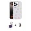MARSİLYAN™- iPhone 16 Pro Max Kılıf Odak Prime - Siyah Bilvis Hayalet Cam Ekran Koruyucu + Bilvis Titan Kamera Lens - SH