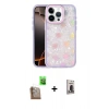 MARSİLYAN™- iPhone 16 Pro Max Kılıf Odak Prime - Siyah Bilvis Hayalet Cam Ekran Koruyucu + Raze Metal Kamera Lens - CLTM