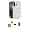 MARSİLYAN™- iPhone 16 Pro Max Kılıf Odak Prime - Siyah Bilvis Hayalet Cam Ekran Koruyucu + Raze Metal Kamera Lens - CLTM