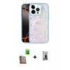 MARSİLYAN™- iPhone 16 Pro Max Kılıf Odak Prime - Siyah Bilvis Hayalet Cam Ekran Koruyucu + Raze Metal Kamera Lens - CLTM