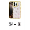 MARSİLYAN™- iPhone 16 Pro Max Kılıf Odak Prime - Siyah Bilvis Hayalet Cam Ekran Koruyucu + Pers Alüminyum Kamera Lens - GI
