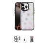 MARSİLYAN™- iPhone 16 Pro Max Kılıf Odak Prime - Siyah Bilvis Hayalet Cam Ekran Koruyucu + Pers Alüminyum Kamera Lens - GS