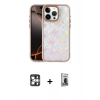 MARSİLYAN™- iPhone 16 Pro Max Kılıf Odak Prime - Siyah Bilvis Hayalet Cam Ekran Koruyucu + PVD Metal Kamera Lens - GS