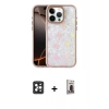 MARSİLYAN™- iPhone 16 Pro Max Kılıf Odak Prime - Siyah Bilvis Hayalet Cam Ekran Koruyucu + PVD Metal Kamera Lens - SH