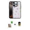 MARSİLYAN™- iPhone 16 Pro Max Kılıf Odak Prime - Siyah Buffer Cam Ekran Koruyucu + Raze Metal Kamera Lens - CLTM