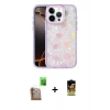 MARSİLYAN™- iPhone 16 Pro Max Kılıf Odak Prime - Siyah Buffer Cam Ekran Koruyucu + Raze Metal Kamera Lens - CLTM