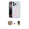 MARSİLYAN™- iPhone 16 Pro Max Kılıf Odak Prime - Siyah Buffer Cam Ekran Koruyucu + Pers Alüminyum Kamera Lens - CLTM