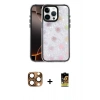 MARSİLYAN™- iPhone 16 Pro Max Kılıf Odak Prime - Siyah Buffer Cam Ekran Koruyucu + Pers Alüminyum Kamera Lens - CLTM