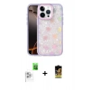 MARSİLYAN™- iPhone 16 Pro Max Kılıf Odak Prime - Siyah Buffer Cam Ekran Koruyucu + Raze Metal Kamera Lens - BZ