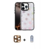 MARSİLYAN™- iPhone 16 Pro Max Kılıf Odak Prime - Siyah Joko Magic 5D Cam + Pers Alüminyum Kamera Lens - CLTM