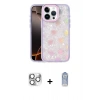 MARSİLYAN™- iPhone 16 Pro Max Kılıf Odak Prime - Siyah Joko Magic 5D Cam + Pers Alüminyum Kamera Lens - GS