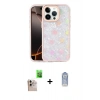 MARSİLYAN™- iPhone 16 Pro Max Kılıf Odak Prime - Siyah Joko Magic 5D Cam + Raze Metal Kamera Lens - NLGY